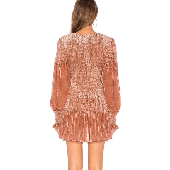 ❌SOLD❌NWT LOVESHACKFANCY Velvet Dress - Picture 7 of 14